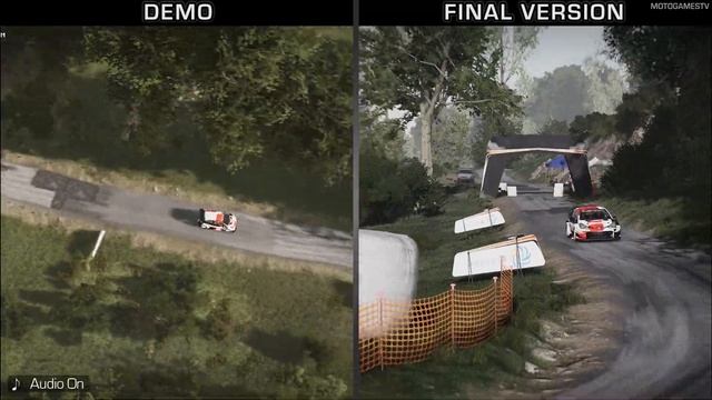 WRC 10 Demo vs Final Version | Toyota Yaris WRC at Croatia Rally Comparison смотреть онлайн