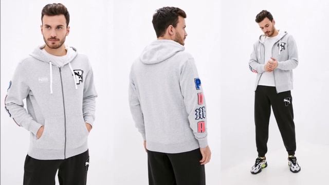 11 Мужские толстовки PUMA 2023 Лучшая спортивная одежда Топ мужская одежда Толстовка Пума Шмот смотреть онлайн