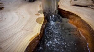 Столешница из Эпоксидной смолы и дерева