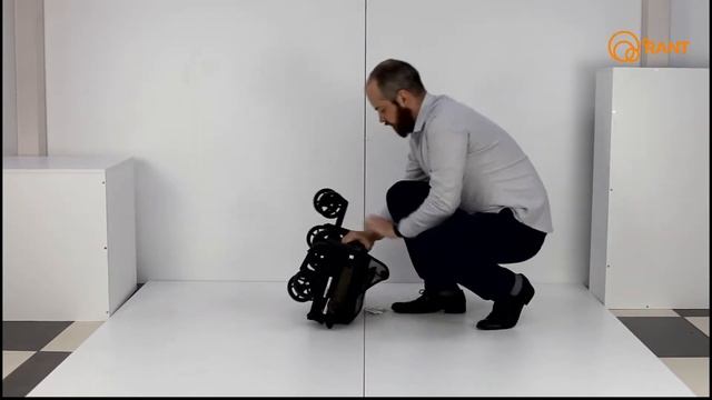 Сложение прогулочной коляски Rant Aero смотреть онлайн