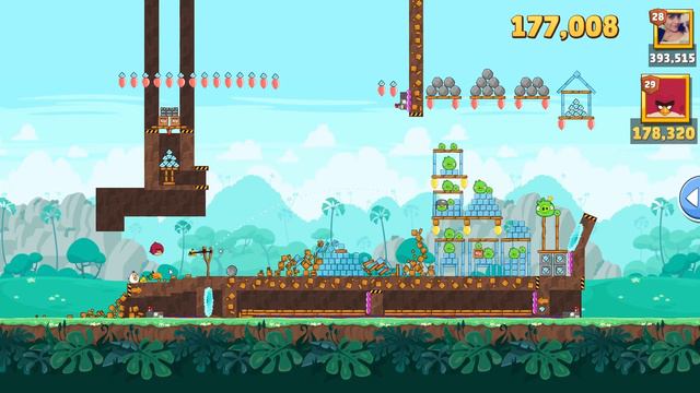 Angry Birds Friends Level 6 Tournament 1142 three stars NO POWER-UP walkthrough 2022-10-03 смотреть онлайн