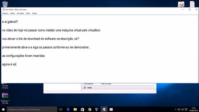 Como criar uma máquina virtual no VirtualBox смотреть онлайн