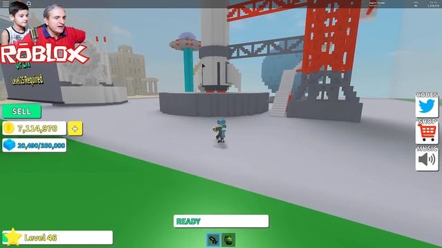 Роблокс. КОД + ОБНОВЛЕНИЕ в СИМУЛЯТОР РАЗРУШИТЕЛЯ = ROBLOX по русски. Destruction Simulator смотреть онлайн