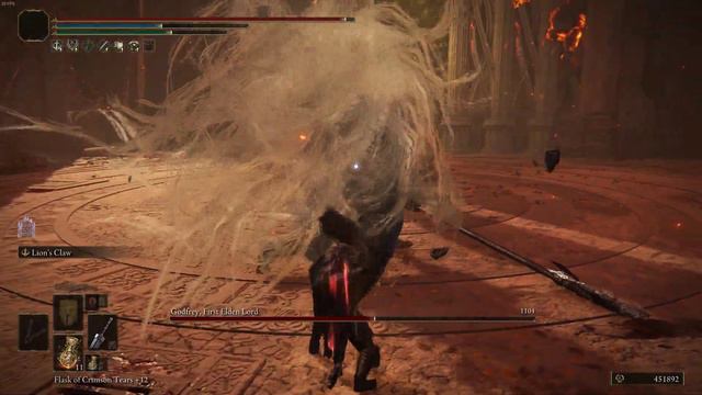 GUTS kills Godfrey / Hoarah Loux | ELDEN RING NG+9 смотреть онлайн