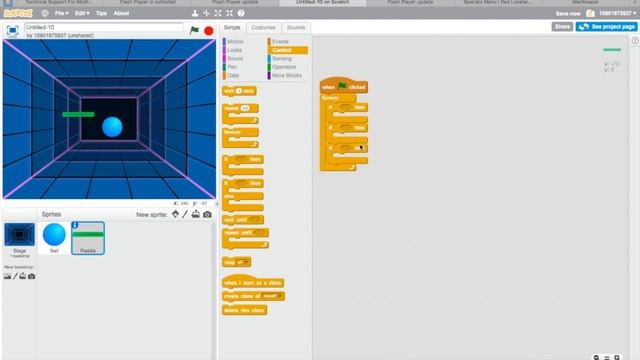 Bouncing Ball Game-Scratch-Tutorial смотреть онлайн