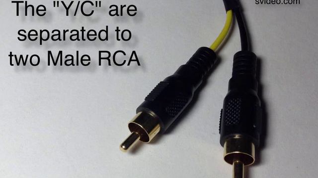 S-Video Male to Two RCA Male Breakout Cable смотреть онлайн