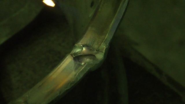 Сварка литого диска, поперечная трещина смотреть онлайн