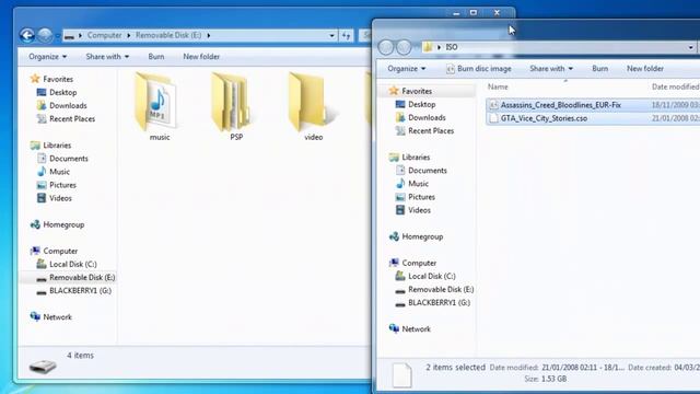 How to install and run ISO Files on your PSP (Backup Games) смотреть онлайн