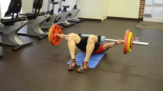 2а. Ягодичный мостик на полу с узкой постановкой стоп смотреть онлайн