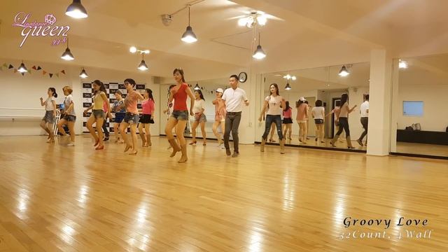 Groovy Love Line Dance (Improver) Fred Whitehouse, Daniel Trepat, Jonas Dahlgren Demo & Count смотреть онлайн