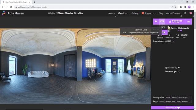 How to Use HDRI's Lighting in Blender 3.6 смотреть онлайн