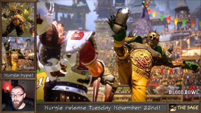 Nurgle Hype! Release date, screenshots - Blood Bowl 2 News (the Sage) смотреть онлайн