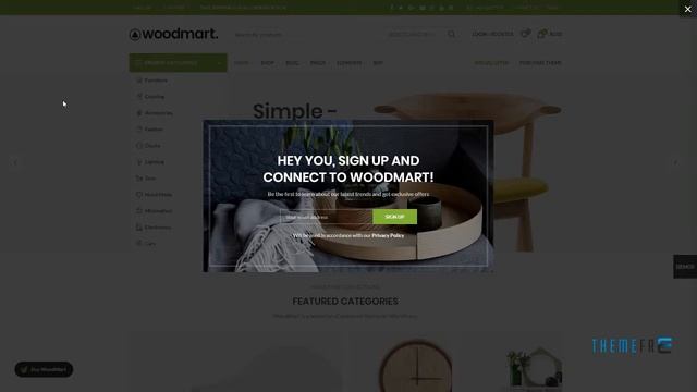 WoodMart - Responsive WooCommerce WordPress Theme Sargis Joyce смотреть онлайн