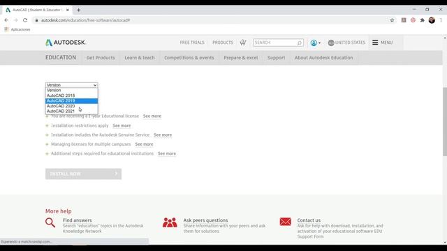 Taller 0 - Instalación de AutoCAD con Licencia educativa смотреть онлайн
