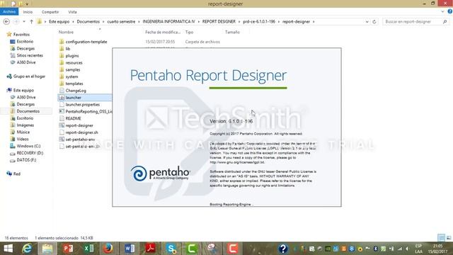 INSTALACIÓN PENTAHO REPORT DESIGNER смотреть онлайн