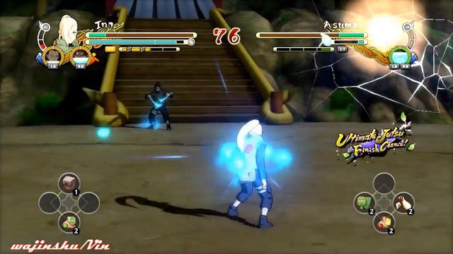 (PS3) War Ino vs Edo Asuma Naruto Ultimate Ninja Storm 3 смотреть онлайн