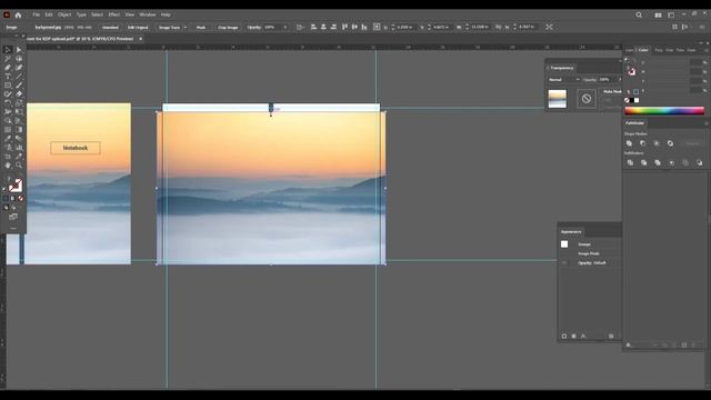 Amazon KDP book cover design in Illustrator | Adobe Illustrator | How to design KDP Notebook cover смотреть онлайн