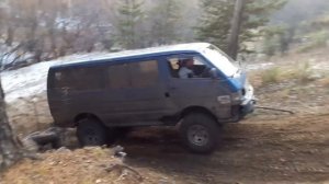 НЕ ПОВТОРЯТЬ! К чему приводит быстрая езда на бездорожье! Surf, Cherokee,  Hiace, Land Cruiser Prad