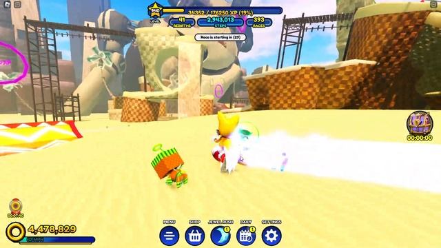 Как получить Соника, Тейлза и Накалза в роблокс! на карте: (Sonic Speed Simulator) смотреть онлайн