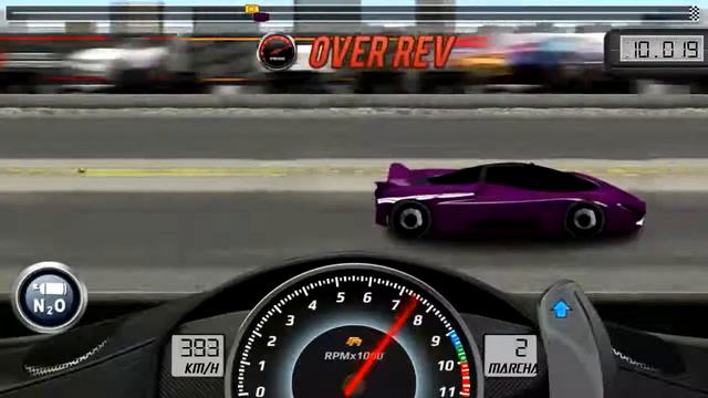 (Creative Mobile) Drag Racing Carrer Mode - Level 10