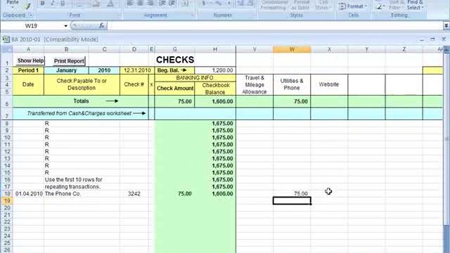 Big E-Z Books - Bookkeeping with Excel 2007 Overview смотреть онлайн