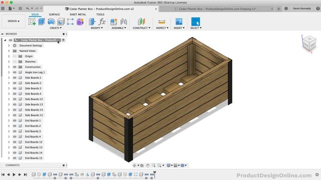 Parts List Fusion 360 - Fusion 360 For Woodworkers