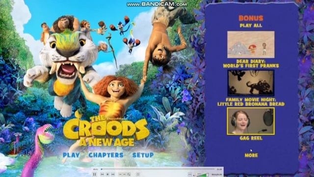 The Croods: A New Age 2021 DVD Menu Walkthrough смотреть онлайн