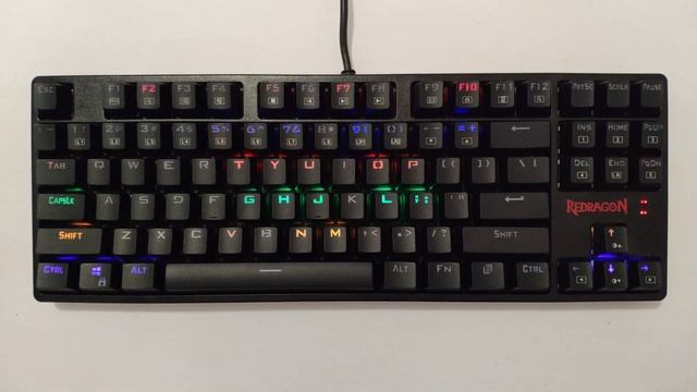 Redragon Daksa - Typing Sound & Lighting Effects