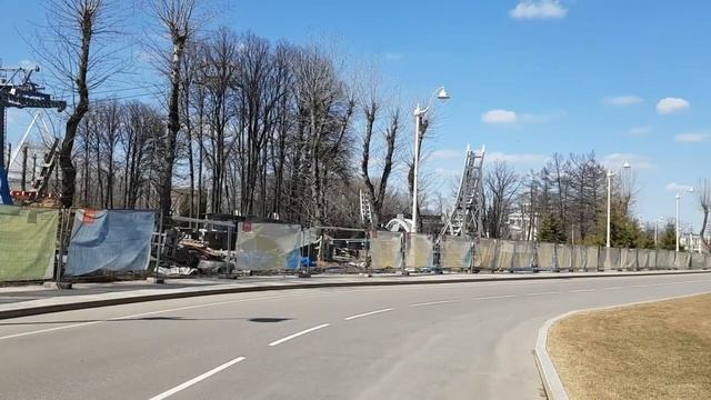 Аттракционы на ВДНХ 2021 весна смотреть онлайн