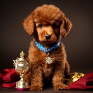 Щенок той пуделя: Первые шаги чемпиона