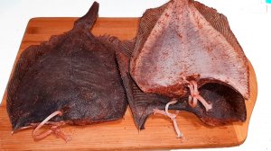 СыроВяленая Камбала с приправами в домашних условиях