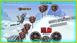 НЕУДАЧНАЯ попытка - HCR 2 Хилл Климб прохождение игры гонки видео про машинки для детей