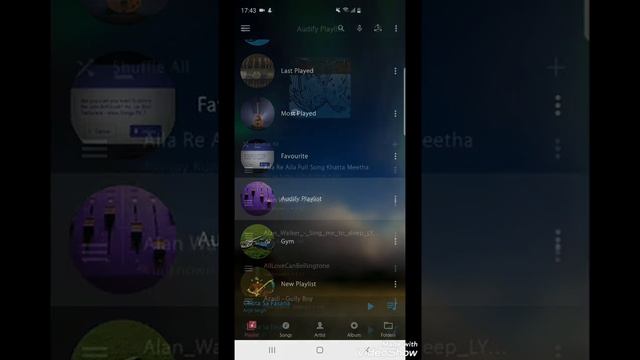 How to add multiple songs to a playlist in the Audify Music Player? смотреть онлайн