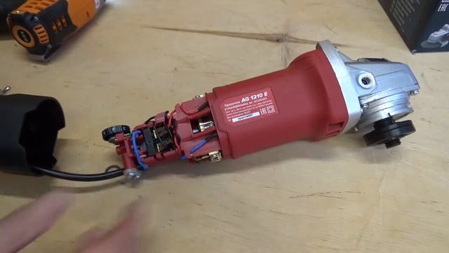 Обзор Wortex AG 1210 E. Углошлифмашина с регулировкой скорости смотреть онлайн