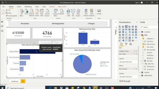 Power BI Tutorial (9/50) - How to set Hierarchies and Drilldown смотреть онлайн