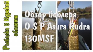 Обзор воблера OSP Asura Rudra 130 MSF