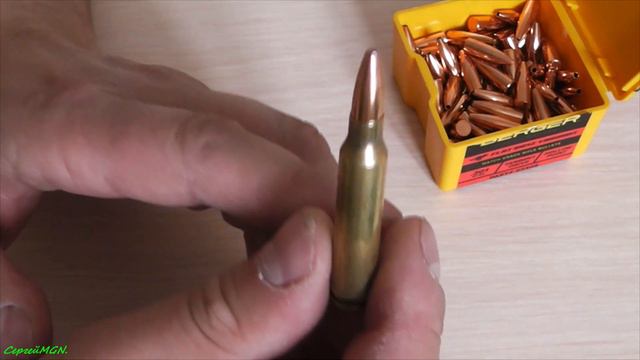 Пули 223 rem. Berger FB Varmint-52gr. и Sierra HPBT-55gr. смотреть онлайн