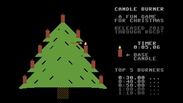 C64 CANDLE BURNER v1 1 FROM RGCD 16k Cart Compo 2013 Collection 2014 01 01RGCDcr Genesis Projectftd смотреть онлайн