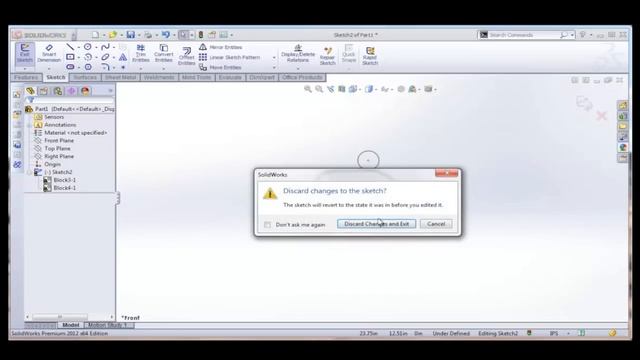 SOLIDWORKS – Sketch Path смотреть онлайн