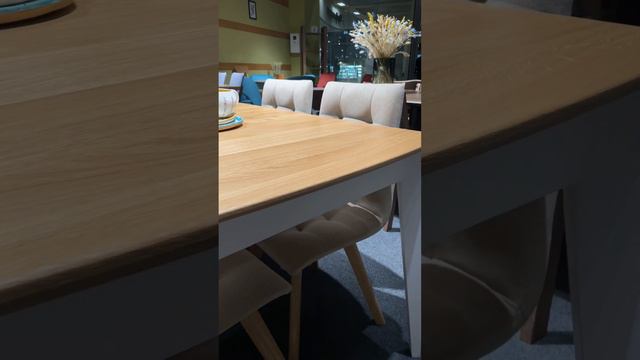 Розкладний дубовий стіл, стільці для кухні, комплект меблів, kitchen furniture, kitchen design смотреть онлайн