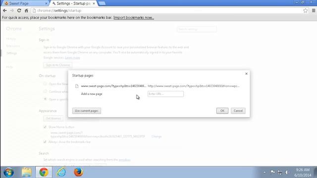 How to remove sweet-page.com (Firefox, IE, Chrome) смотреть онлайн