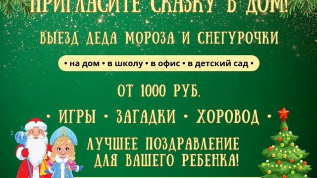 Выезд Деда Мороза и Снегурочки смотреть онлайн