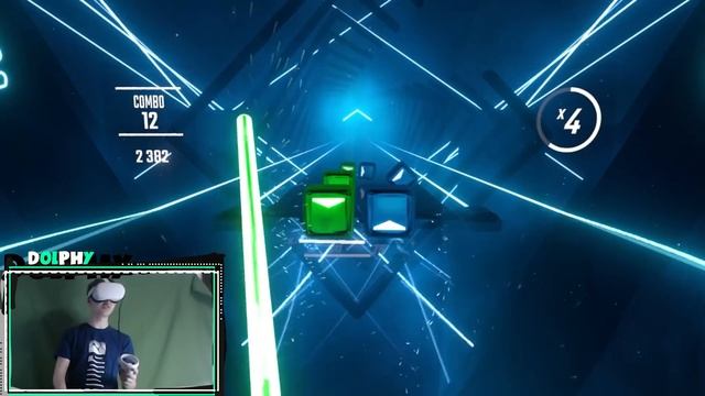 ВПЕРВЫЕ играю в BEAT SABER в VR смотреть онлайн
