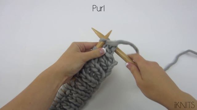 HOW TO KNIT AND PURL | 1x1 Rib смотреть онлайн