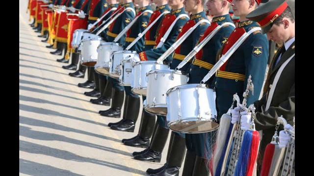 Русский военный марш на малом барабане смотреть онлайн