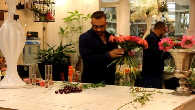 Уроки флористики Славы Роска. Мастер-класс смотреть онлайн