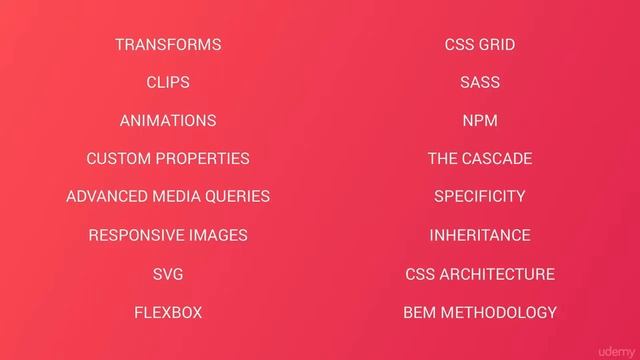 فیلم آموزشی Advanced CSS and Sass: Flexbox, Grid, Animations and More! смотреть онлайн