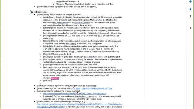Kubernetes SIG Release for 20230113 смотреть онлайн