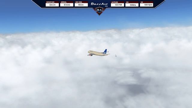 X-Plane 11 | Copenhagen (EKCH) - Gothenburg (ESGG) | A320 ▷ Europe Tour ◁ смотреть онлайн