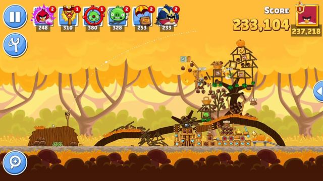 Angry Birds Friends Level 3 Tournament 986 three stars NO POWER-UP walkthrough 2021-10-04 смотреть онлайн